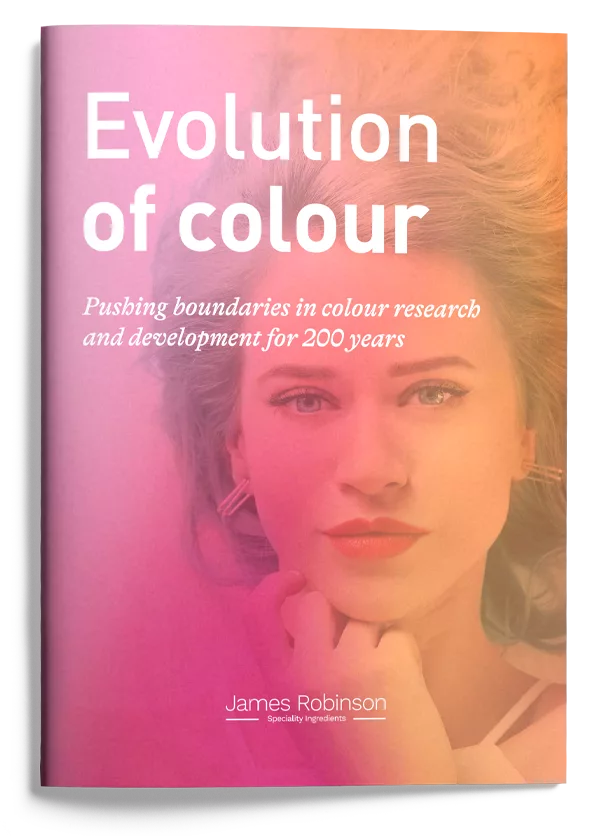Discover the evolution of colour with James Robinson Speciality Ingredients